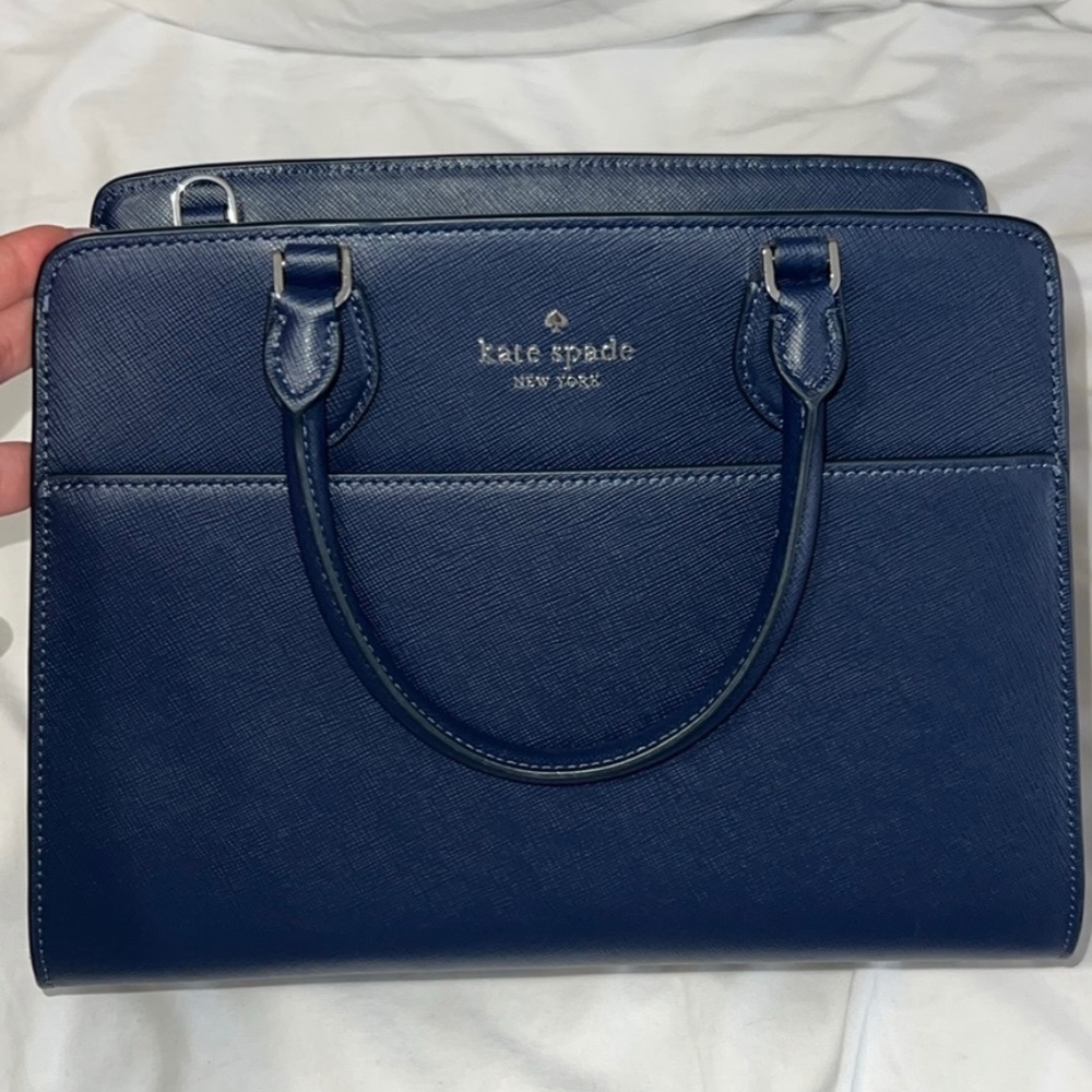 Kate spade Madison saffiano leather medium satchel